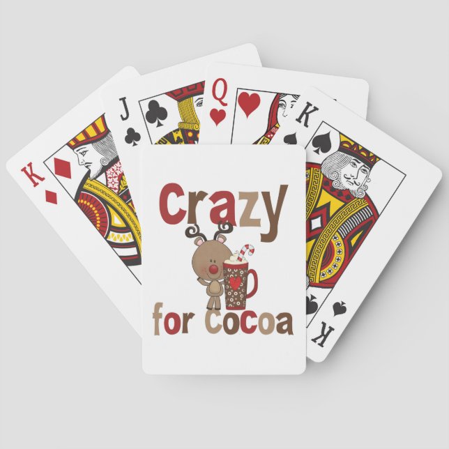 Crazy For Cocoa Poker Cards (Back)