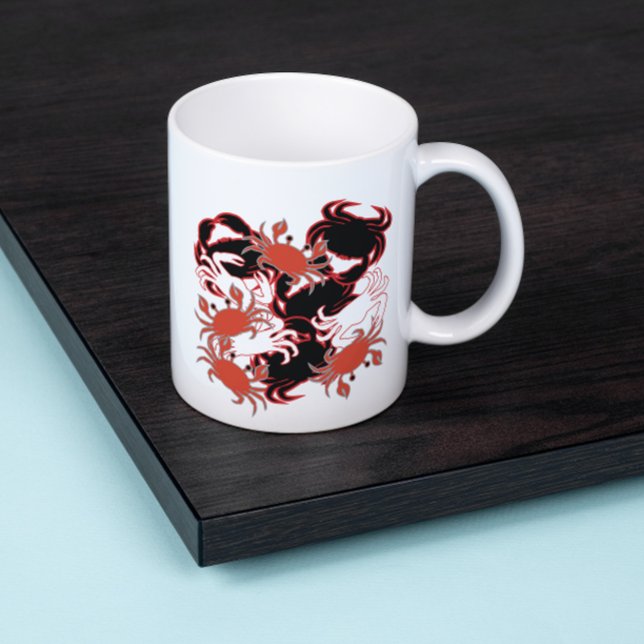 Crazy for Crabs Crustaceancore  Coffee Mug (Creator Uploaded)