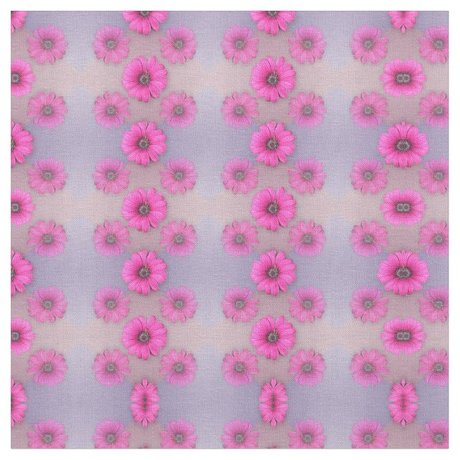 Crazy for Daisy Fabric (Close Up)
