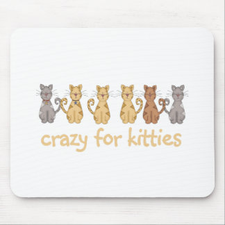 Crazy for Kitties Mouse Pad