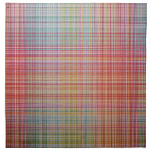 Crazy for Plaid Cloth Napkin