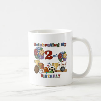 Crazy For Sports 2nd Birthday T-shirts and Gifts Coffee Mug