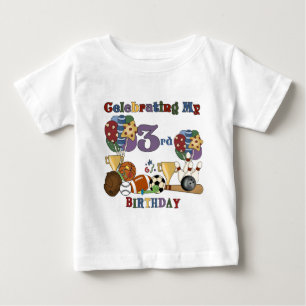 Crazy For Sports 3rd Birthday Tshirts and Gifts