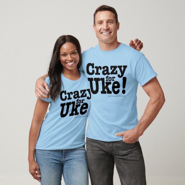 Crazy for UKE Long Sleeve Top (Unisex)