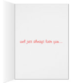 Crazy For You Owl with Hearts Cards (Inside (Right))