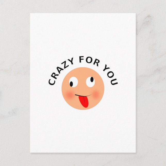 Crazy For You Postcard (Front)