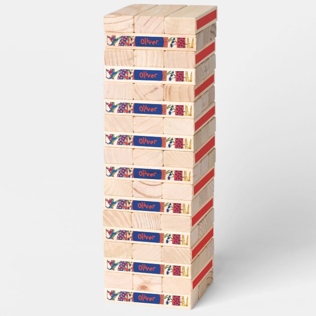 Crazy Forest Birthday  Topple Tower (Assembled)