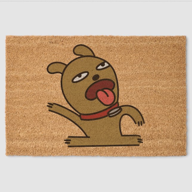 Crazy Frodo Fiber Doormat (Front)
