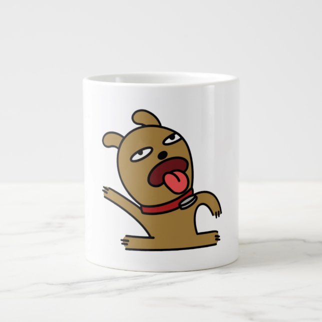 Crazy Frodo Giant Coffee Mug (Front)