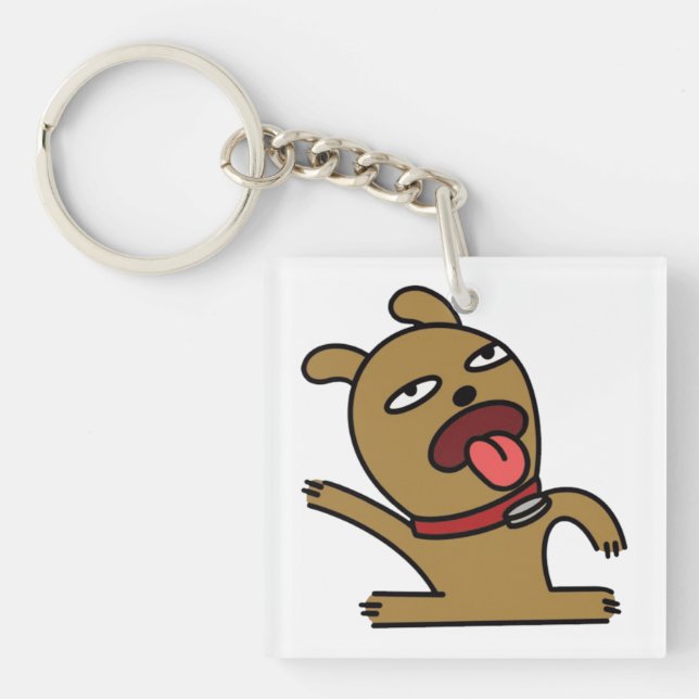 Crazy Frodo Keychain (Front)