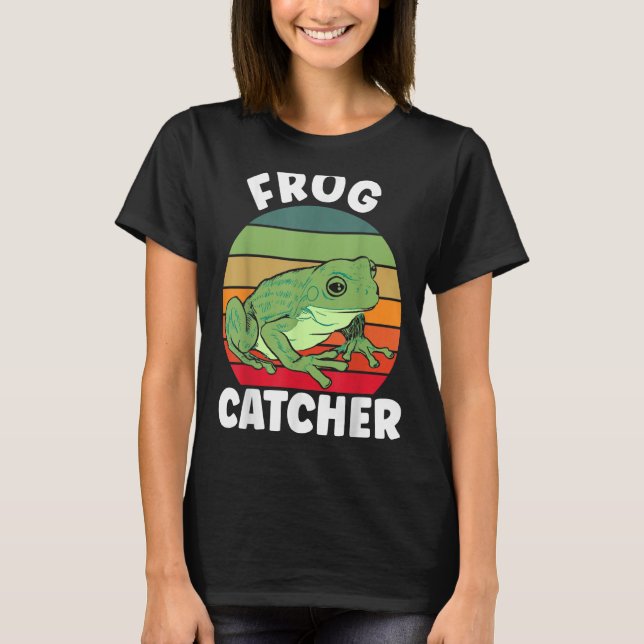 Crazy Frog  Frog Whisperer Frog Catcher T-Shirt (Front)