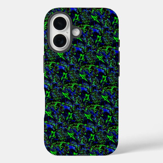 Crazy Funky Rainbow Style Case-Mate iPhone Case (Back)