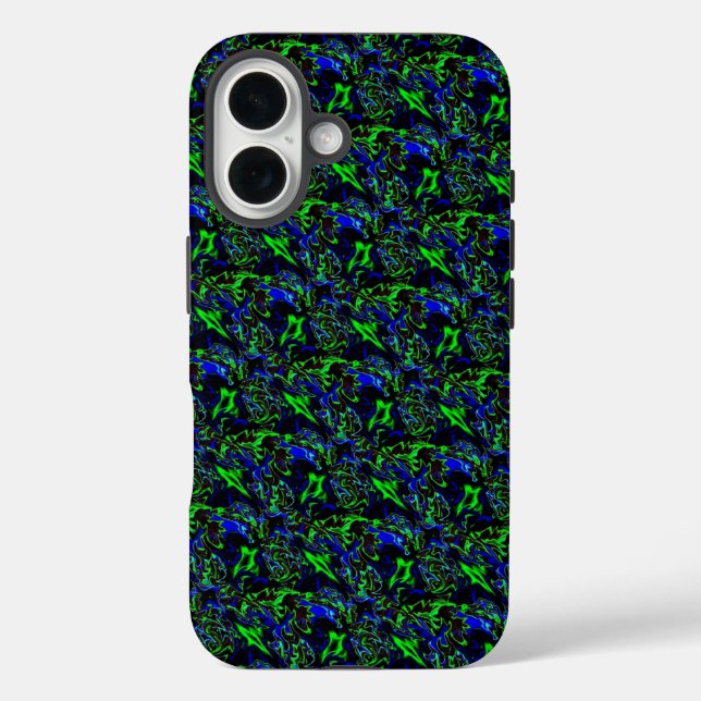 Crazy Funky Rainbow Style Case-Mate iPhone Case (Back)