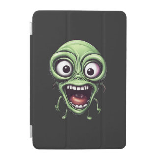 Crazy funny alien iPad mini cover