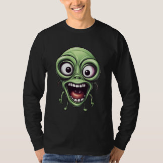 Crazy funny alien T-Shirt