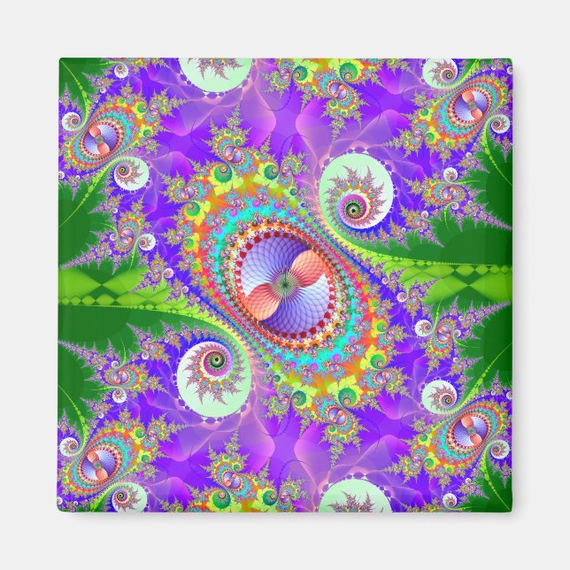 crazy garden magnet (Front)