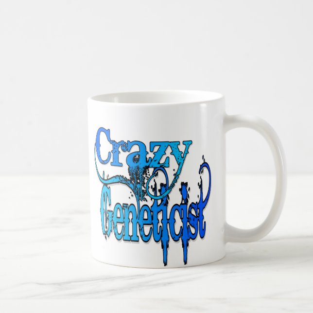 Crazy Geneticist Coffee Mug (Right)