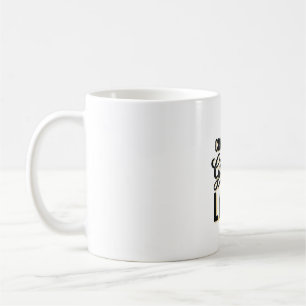 Crazy Giraffe Lady Vintage Engraving Shirt Design Coffee Mug