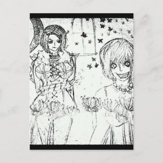 crazy girl and insane lovely girl