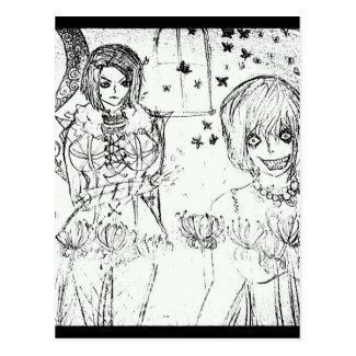 crazy girl and insane lovely girl