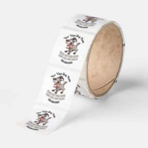 Crazy Goat All Day Vape  Classic Round Sticker