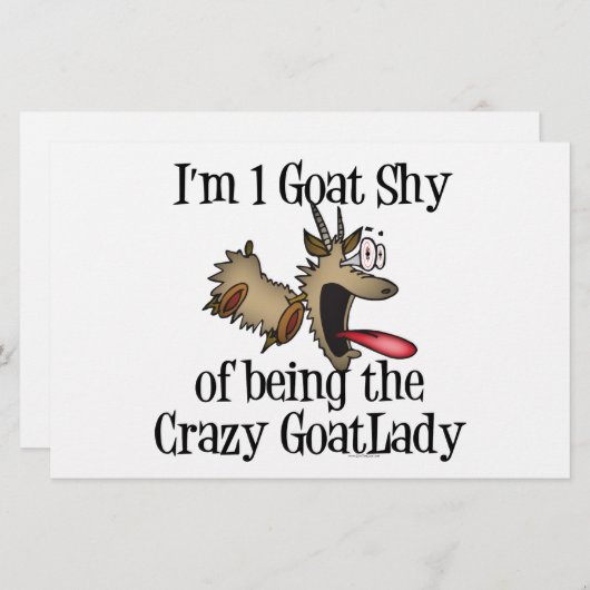 Crazy Goat Lady GetYerGoat (Front/Back)