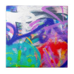 Crazy Graffiti Tile<br><div class="desc">Chaotic and Random Spray Paint Graffiti</div>