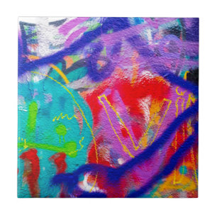 Crazy Graffiti Tile