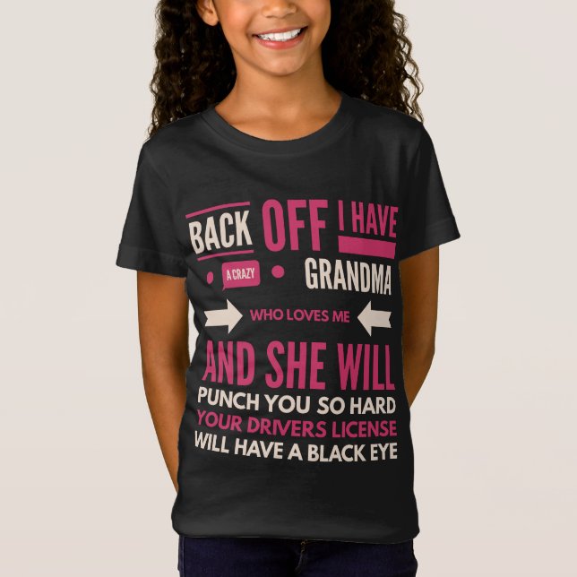 Crazy Grandma T-Shirt (Front)