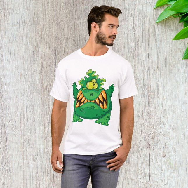 Crazy Green Monster T-Shirt (Creator Uploaded)
