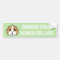Crazy Guinea Pig Woman Car Bumper Sticker