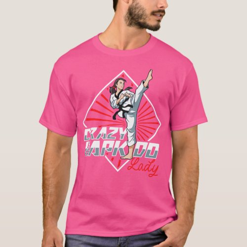 Crazy Hapkido Lady T_Shirt