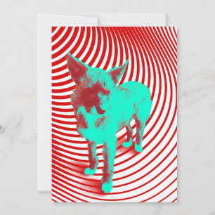 crazy hazie pups invitation