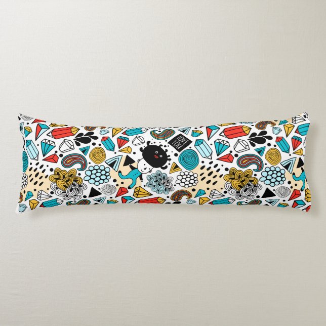 Crazy head body pillow (Front)