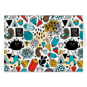 Crazy head cards (Front Horizontal)