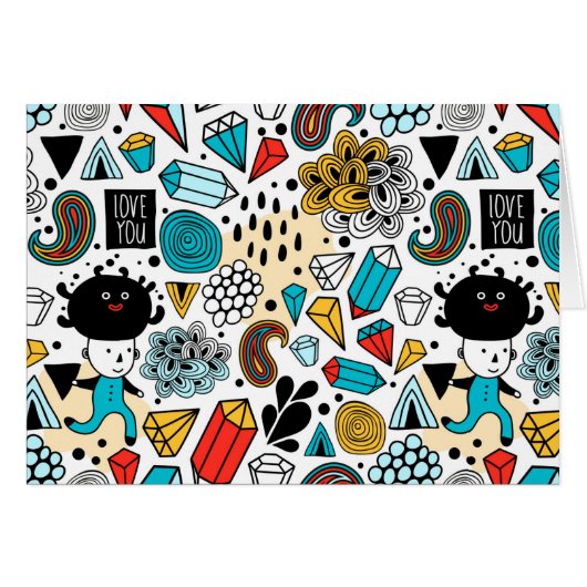 Crazy head cards (Front Horizontal)