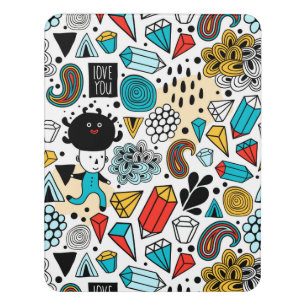 Crazy head door sign