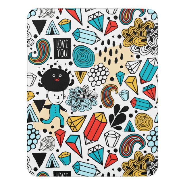 Crazy head door sign (Contemporary Vert)