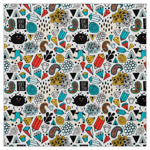 Crazy head fabric