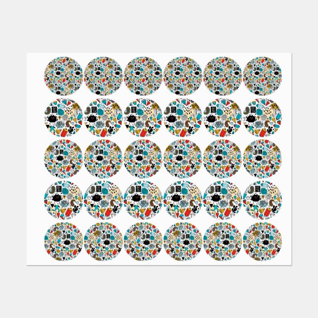 Crazy head labels (Sheet)