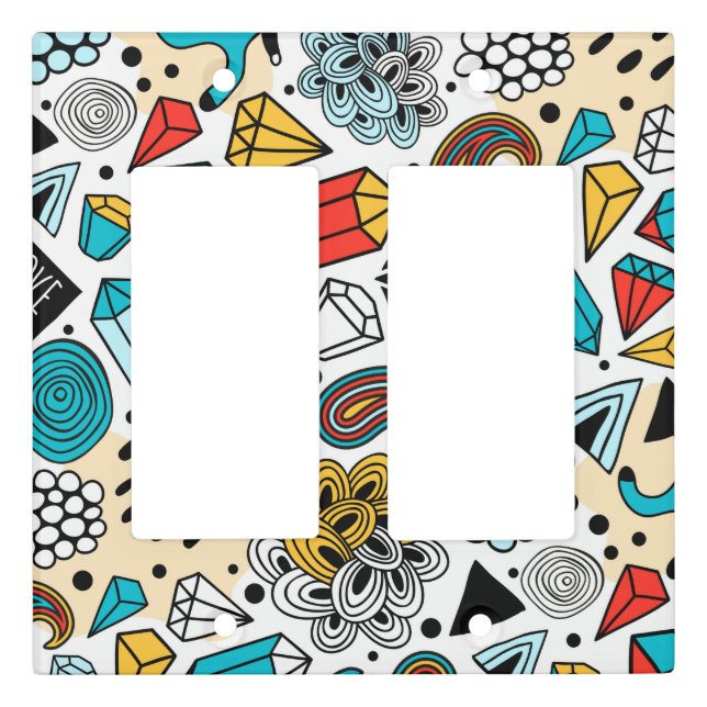 Crazy head light switch cover (Front)