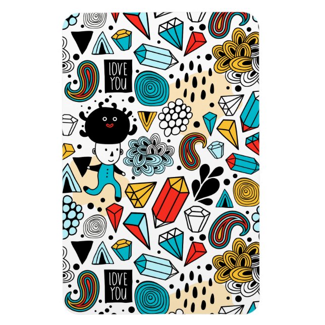Crazy head magnet (Vertical)