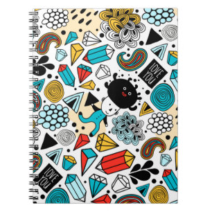 Crazy head notebook