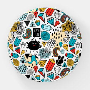 Crazy head paperweight