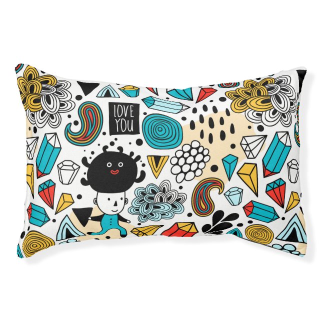 Crazy head pet bed (Front)