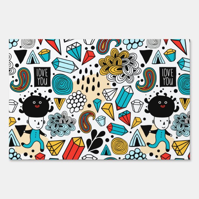 Crazy head sign (Back)