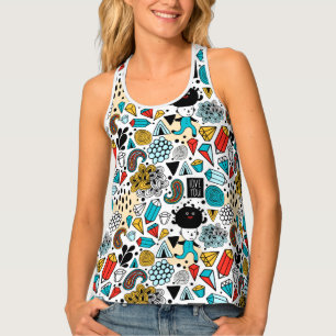 Crazy head tank top