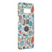 Crazy head uncommon samsung galaxy case (Back/Right)
