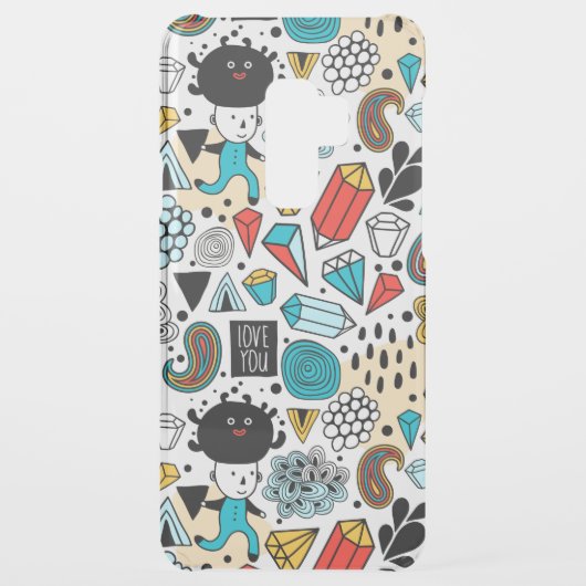Crazy head uncommon samsung galaxy case (Back)