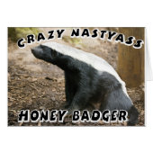 crazy honey badger (Front Horizontal)
